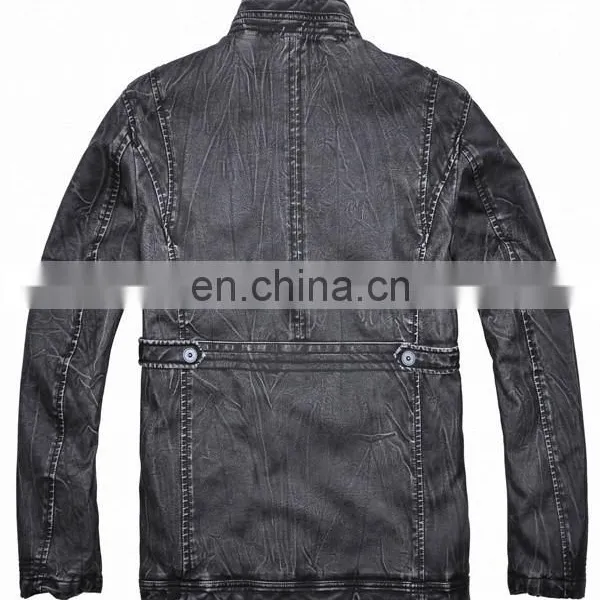 2015 New Model Designer Pakistan Leather Jacket photo-2