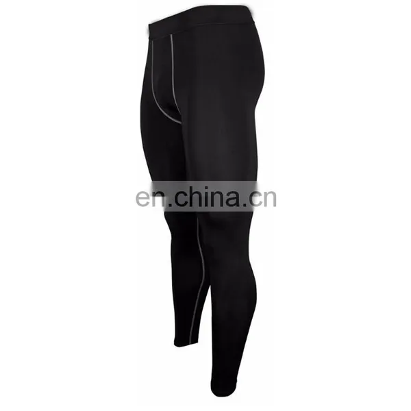 Mens Black Slim Fit Active Wear Skins Compression photo-2