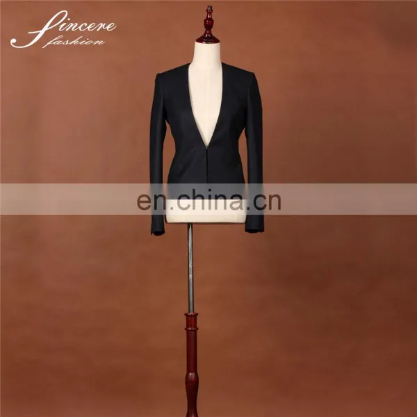 Ladies New Fashion Designs Shinning Officelady Jackets
