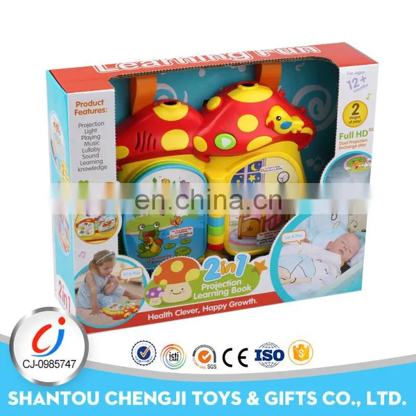 Hot sales plastic funny language electric baby machine learning