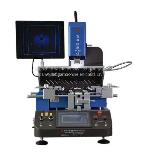 bga ir rework station WDS-650 control PCB bga rework station with optical alignment