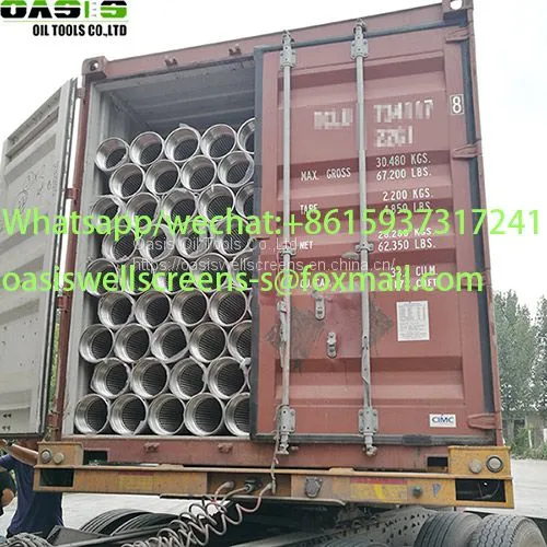 ASTM A312 Stainless Steel V Wire Water Well Screens photo-2