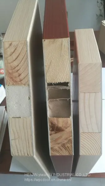 100% Eco Friendly Wooden Waterproof Bathroom Door