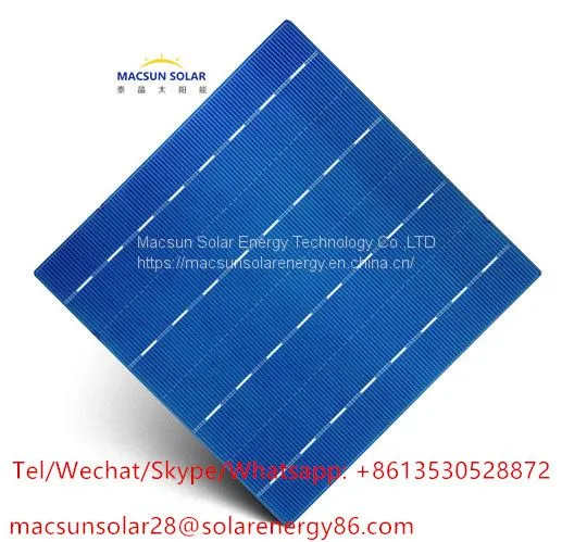 156.75*156.75mm Size 3bb/4bb/5bb Polycrystalline Solar Cell With Best Price