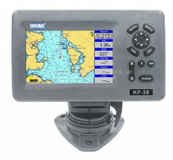 New! ONWA KP-38 5-inch LCD Marine GPS Chart Plotter