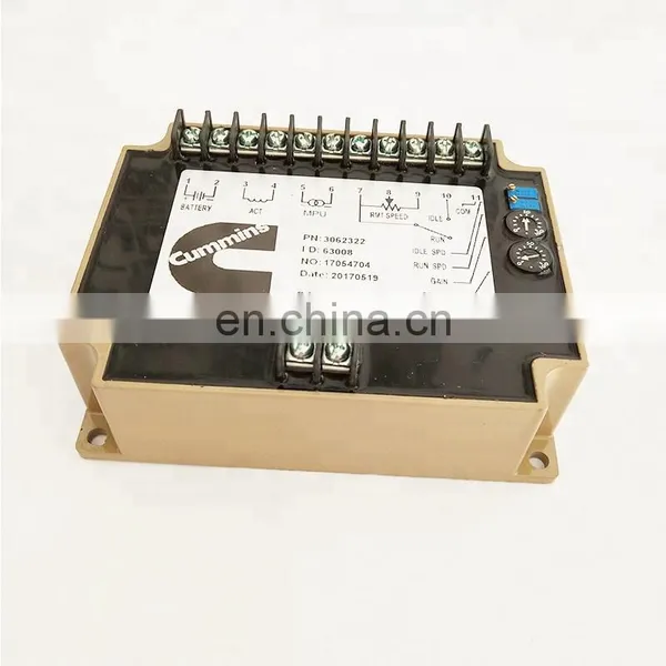 Diesel Motor Generator Control 3062322 K50 Speed Governor photo-5
