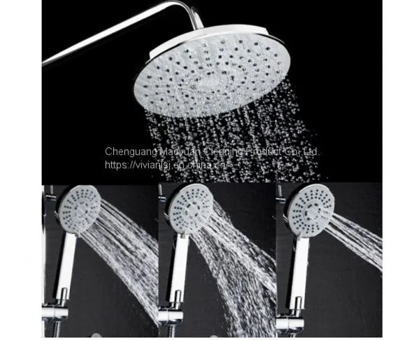 Chrome Shower Nozzle 304stainlee Steel Shower Water Mixer photo-2