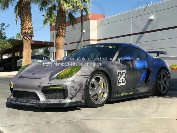 Km for 2012-2015 981 Carman Upgrade GT4 Bodykits PP Material photo-2
