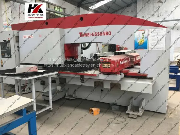 Стальной перфорированный системный опорный каркас для кабельных лотков