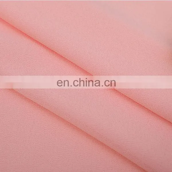 75D 100D 150D 100% Polyester Crepe Chiffon Fabric for Summer Dress photo-3