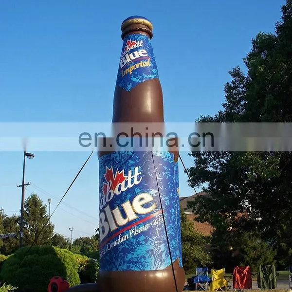 Lifelike Blow Up Replica Advertising Cartoon Character Inflatable Juice Bottle for Promotional Events photo-3