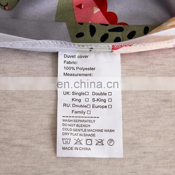 Comforter Bedding Set for Bed Fashion Custom Printed Design Dinosaur Pattern Bedding Set photo-6