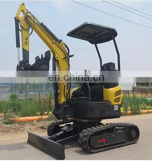 5% off Hydraulic 1.8 Ton Minibagger 1 Mini Excavator Diesel for Sale CE Certified photo-2