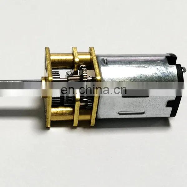 N20 DC 12V 78RPM Rotary Speed Reduce Small dc Gear Motor for Electric Fingerprint Lock photo-5