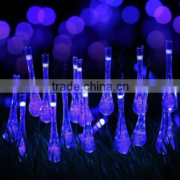 Solar Christmas Lights Water Drop HNL213S photo-3