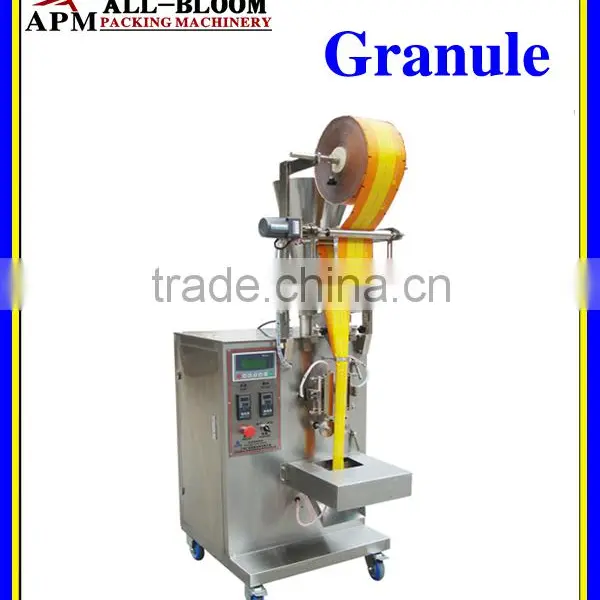 Automatic granuel back sealing/stick/pillow bag sachet packaging machine