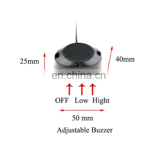 Box Trail Truck Reverse Car Back up Camera DC12V 24V 4 Parking Sensor System Kit Front Rear Aid Assist Blind Spot Monitor photo-3