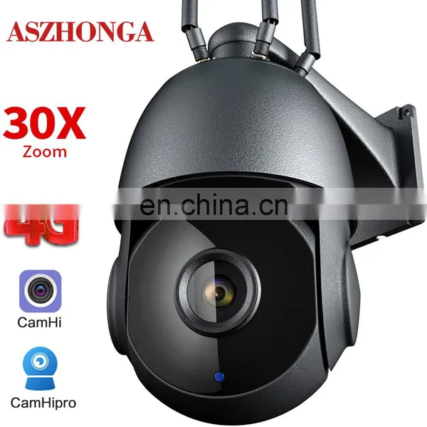 Outdoor 80m IR Video Home Security Camera Wifi PTZ IP Camera 1080P 5MP 30X Zoom 4G Two Way Audio AI Auto Tracking Wireless Cam photo-2