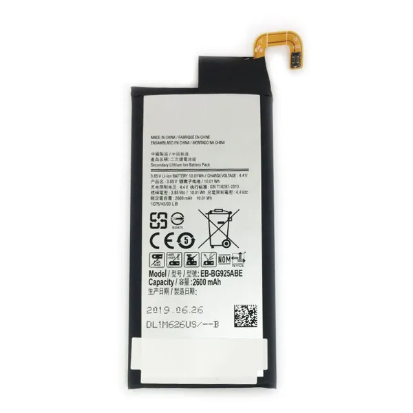 For Samsung Galaxy S6 Edge G9250 SM-G925l G925F G925L G925K G925S G925A G925 G925FQ EB-BG925ABE Factory Direct Sale Battery photo-2