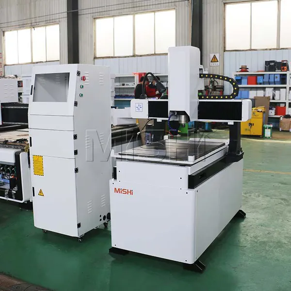 MISHI Small 3 Axis Cnc Milling Machine Cnc Router Small Size for Aluminum Cutting for Metal Mould Cnc Router photo-4