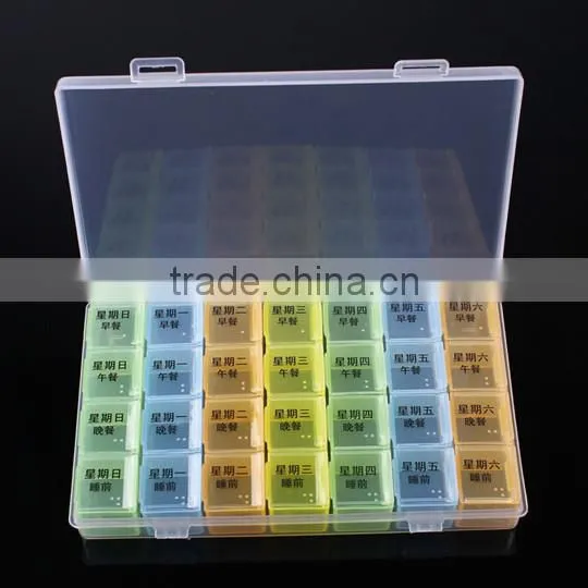 Hot Sale Newest Design Child Resistant Plastic Pill Box photo-2
