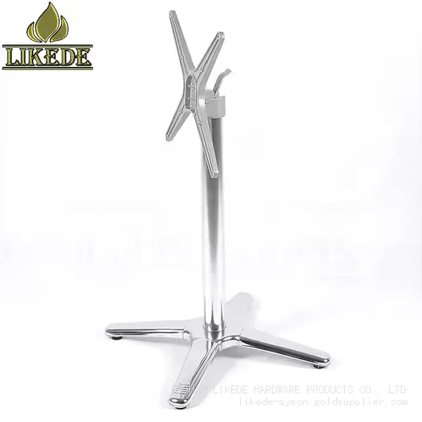 High Quality 304# Stainless Steel Folding Table Base Metal Furniture Legs for Outdoor Chairs photo-2