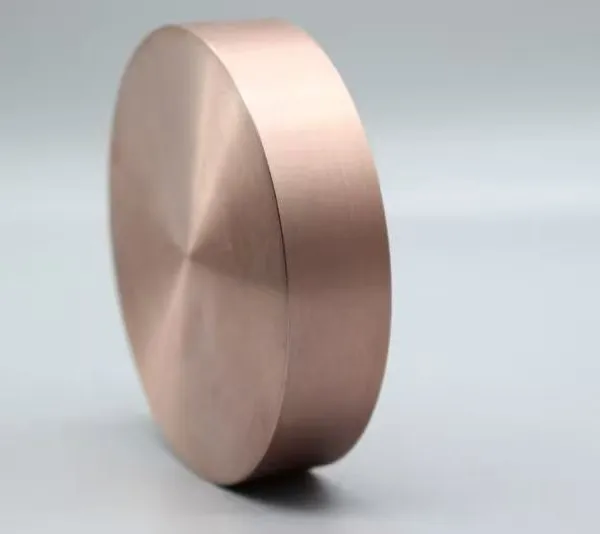 Factory Custom High Quality Sintered Tungsten Copper Alloy Round Bar Block for Electrode photo-2
