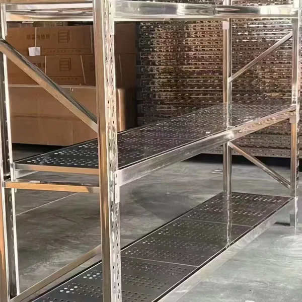 304 Stainless Steel Light Duty Storage Shelves photo-5