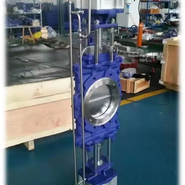 Electric Knife Gate Valve for Power Plant Systems - Controls Effluent and Discharge With Self-Sealing Mechanism to Prevent Leaks