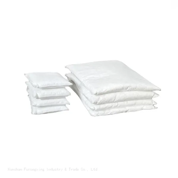 Oil Only Absorbent Pillow For Control Oil Leakage From Industrial Machines Polypropylene Meltblown White photo-4