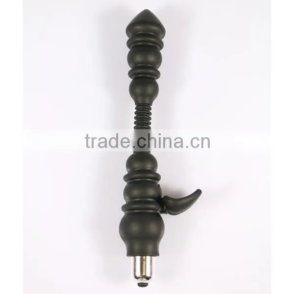 2016 OEM Popular Black Color Novelty Design Unisex Masturbation Vibrator For Women photo-3