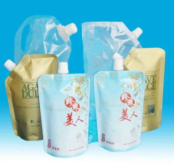Pineapple Juice Pop Melon Seed Standing up With Spout Satchet/pouch/bag Filling Sealing Capping Packaging Machine photo-6