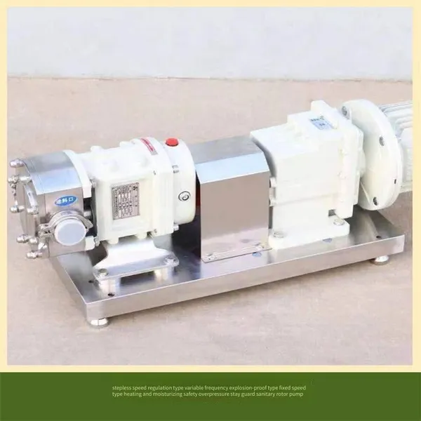 Gear Speed-regulating Stainless Steel Cam Rotor Pump for Oil-gas Mixed Transportation Lq3a - 52 Resin Transfer Pump photo-2
