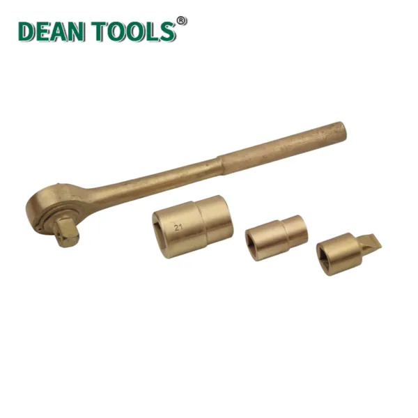 Non-Sparking Ratchet Wrench, Aluminum Bronze Ratchet Wrench, Explosion Proof Ratchet Wrench