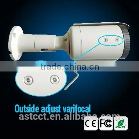 Network 1080P H.264 HD P2P Color SONY IMX322 Varifocal IR Bullet CCTV IP Camera IP66 photo-2