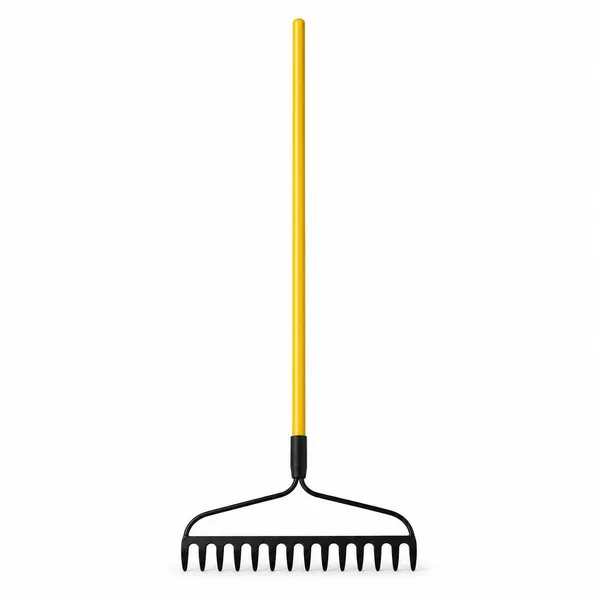 Lawn Leveling Rake Bow Rake 14 Steel Tines For Garden Bed Soil Spreading Compost Landscaping Yard Preparation Tool