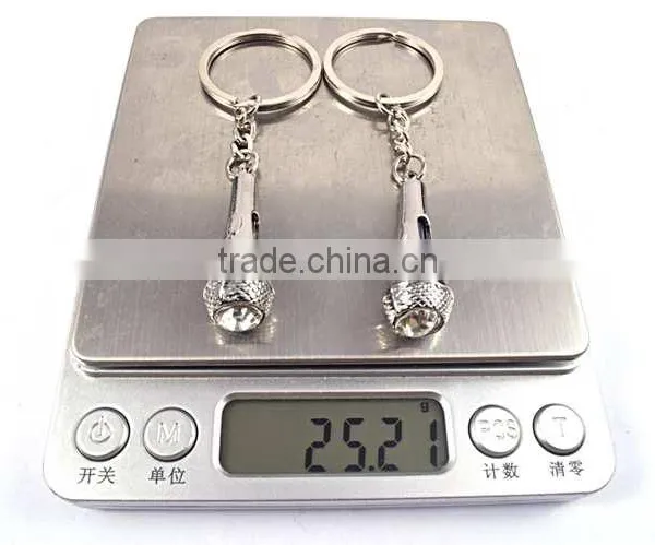 Cheap Keychains in Bulk Microphone Promotional Keychains photo-6
