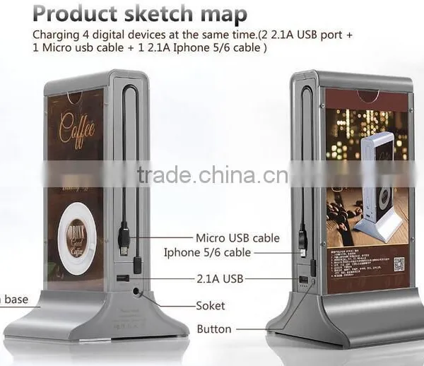 2016 Newest Biggest Capacity 50000 Mah Power Bank for Lounge Bar, Tea Bar, Coffee Shop,Laptop photo-5