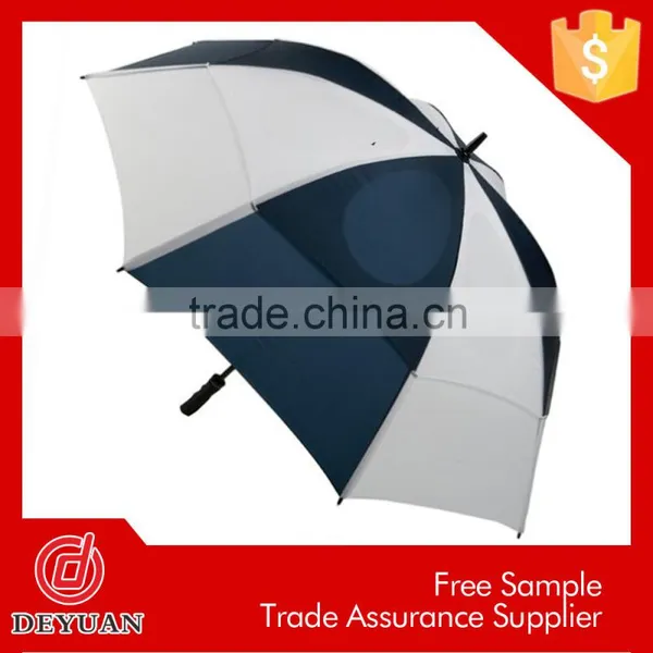 Latest Dress Designs Auto Rubber Handle Golf Umbrella Cheap photo-2
