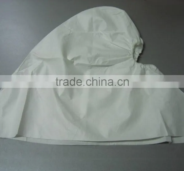Disposable Microporous SF Breathable Protective Hood With Elastic Head Cover Face Cove photo-2