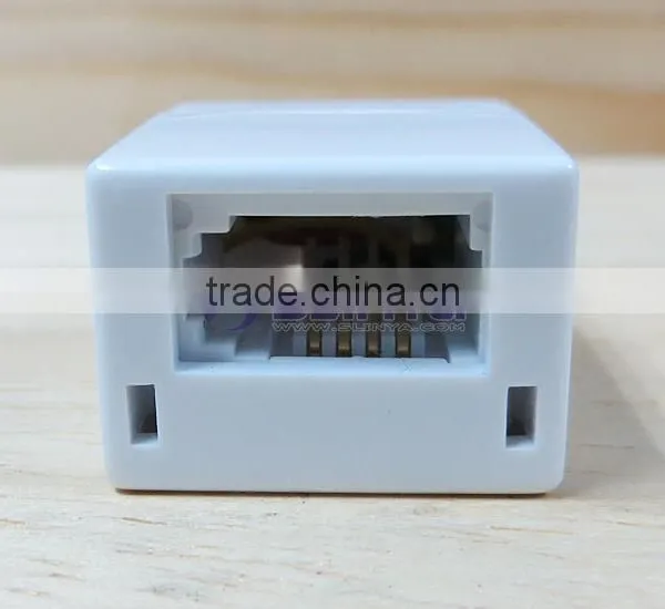 US RJ11 Socket to UK BT Telephone Plug Adapter Converter photo-5