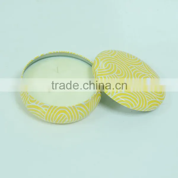12OZ Scented Candle in Tin Box, Home Decorative Tin Box Candle, Travel Candle In Tin Box photo-4