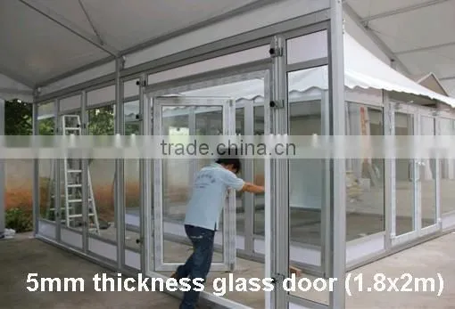 10X50m Event Tent With Tempered Glass Walling photo-6