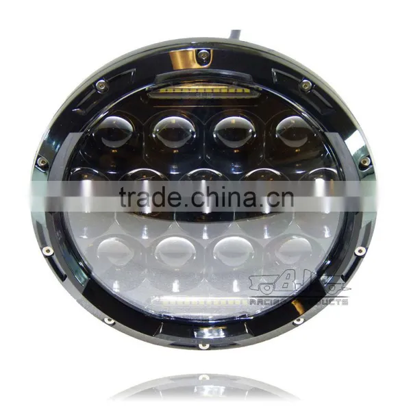 BJ-HL-016 Top Sale 75w 7 Inch Round HID LED Jeep Wrangler Headlight photo-4