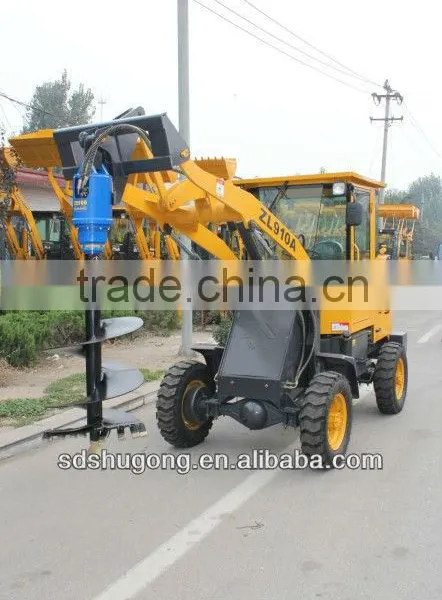 Soil hole digging machine