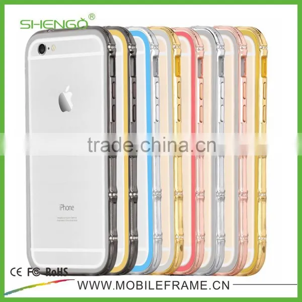 Factory Wholesale Metal Phone Case With TPU for IPhone 6 Plus photo-2