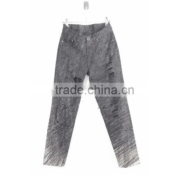 Best Selling Hollow Out Hole Brands Jean Pants For Women Boy Friend European Pattern Loose Clothing Womens Jeans Wholesale China photo-6