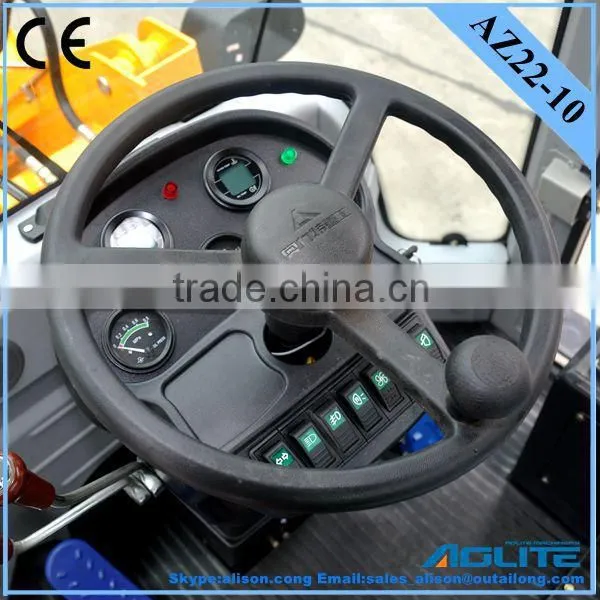 4x4 Compact Tractor With Loader and Backhoe photo-2