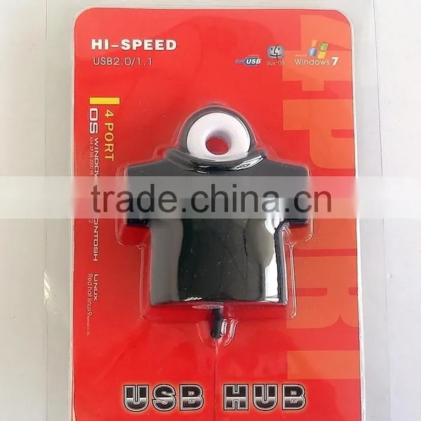 T-Shirt Shape USB HUB,Cute USB HUB,4 Port USB HUB, USB 2.0/1.1 HUB photo-5