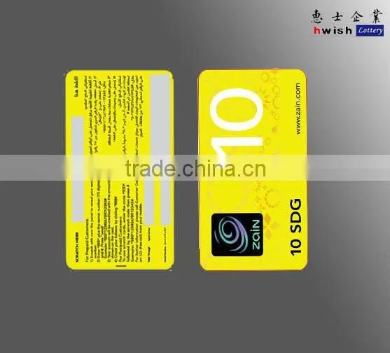 Prepaid Telecom Calling Card